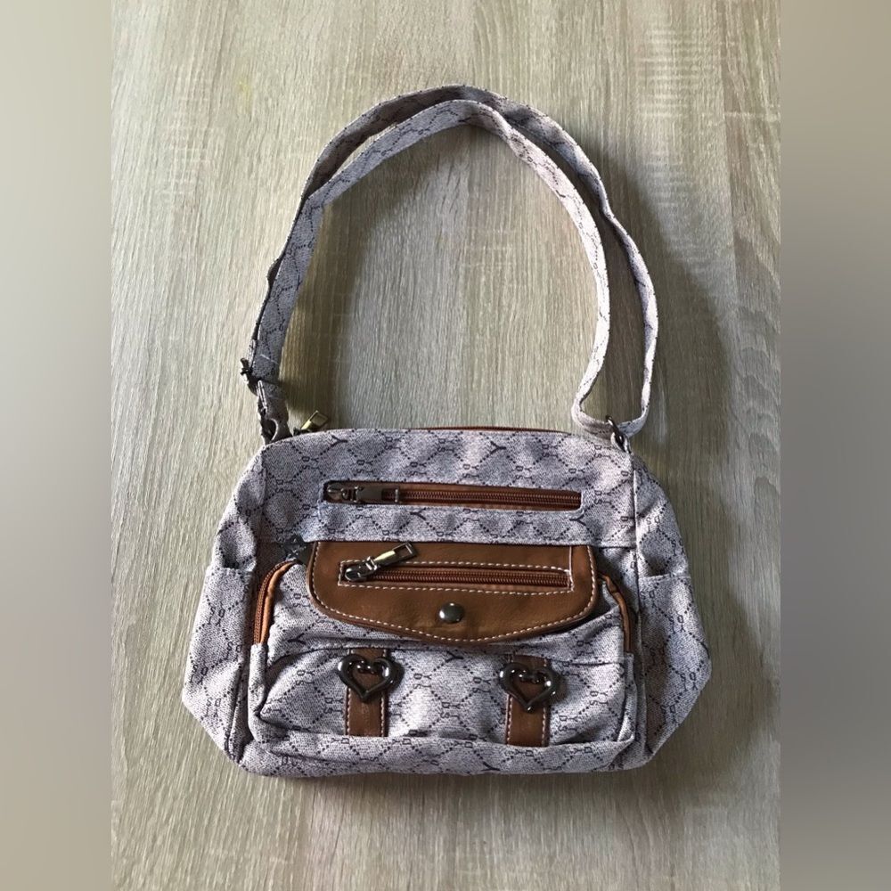 NWOT … DOUBLE HEARTS Shoulder Bag / Purse